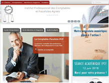 Tablet Screenshot of ipcf.be